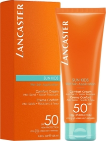 Lancaster Sun Kids Wet Skin Application Comfort Cream SPF50 125ml