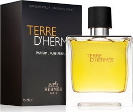 Hermes Terre D'Hermes  (Pure Perfume) Eau De Parfum 75ml