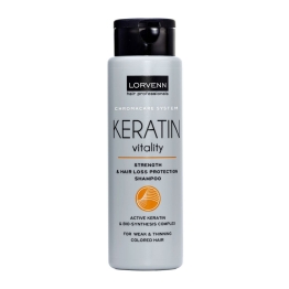 Lorvenn Keratin Vitality Strength & Hair Loss Protection Shampoo 300ml