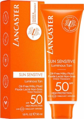 Lancaster Sun Sensitive Oil-Free Milky Fluid For Face SPF50 50ml