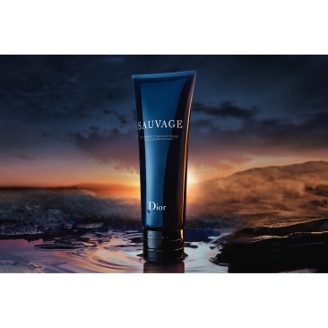 Sauvage Face Cleanser And Mask 120ml
